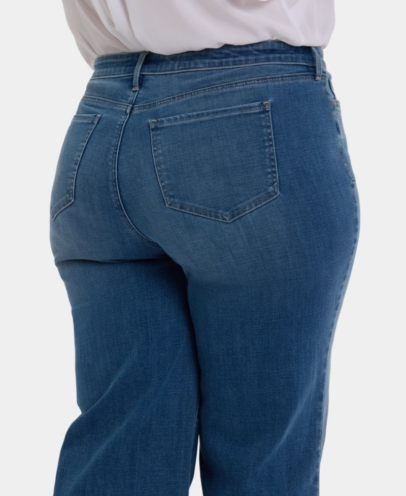 Plus Size Teresa Wide Leg Ankle Jeans