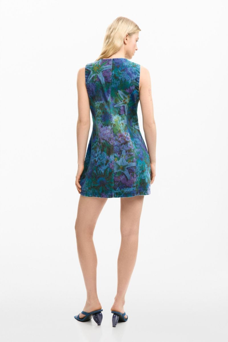 Women's Denim garden dress