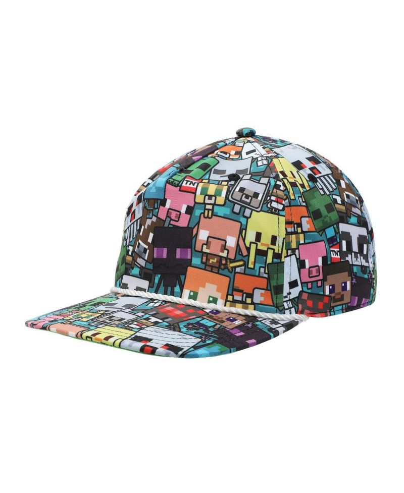 Characters All-Over Print Snapback Hat