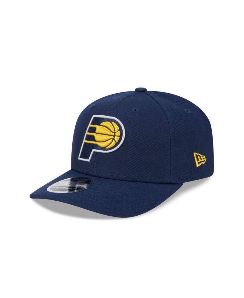 Men's Navy Indiana Pacers Core Logo 9SEVENTY Stretch-Snap Hat