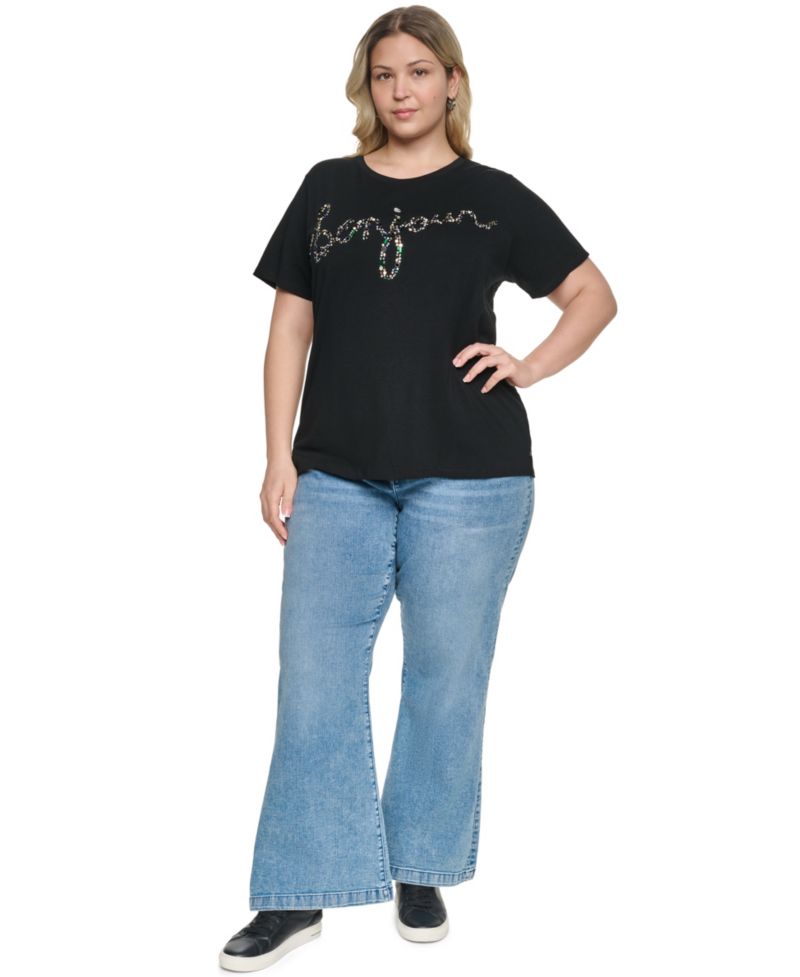 Plus Size Short-Sleeve T-Shirt