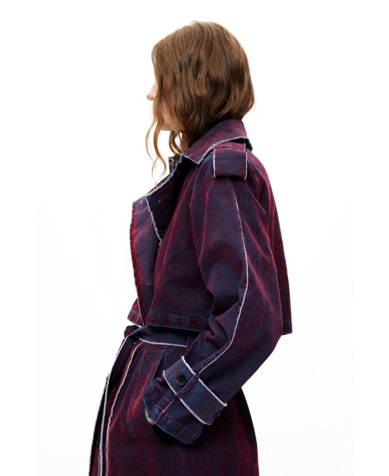 Women's Trench cotton coat