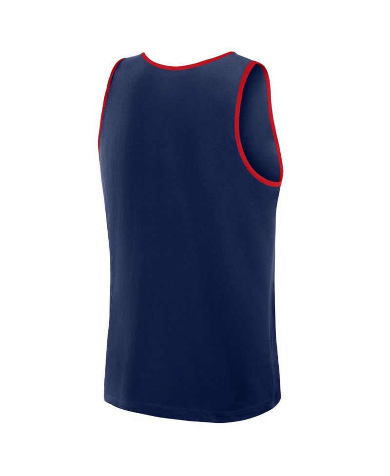 Men's Navy Cleveland Guardians Unmatched Success Tank Top