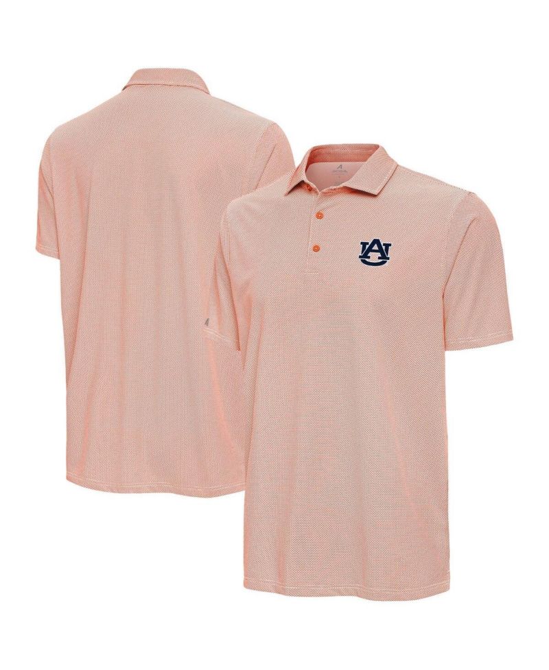 Men's Orange Auburn Tigers Pave Polo Shirt