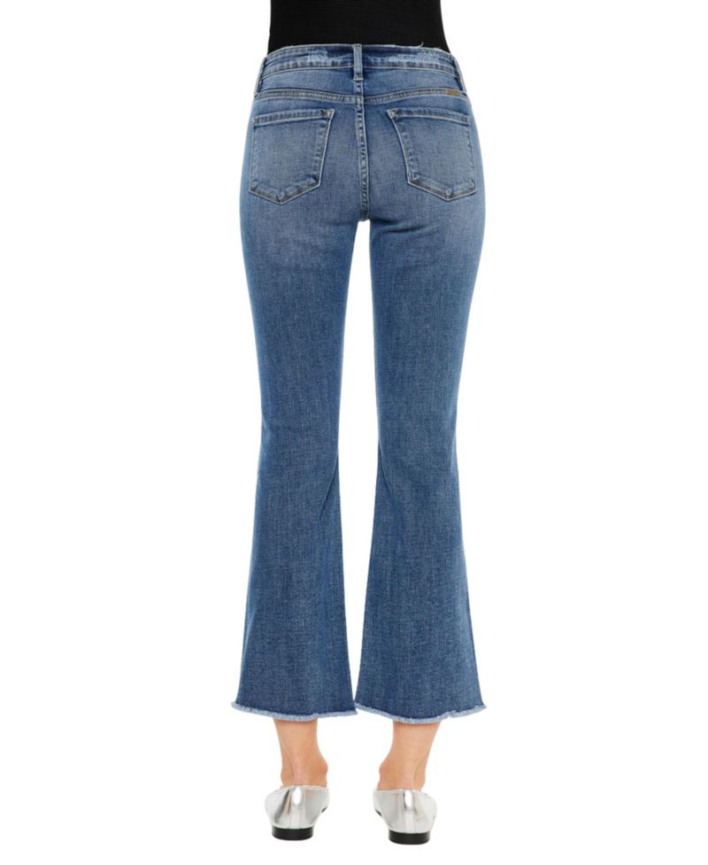 Women's Honey High Rise Cropped Bootcut Jeans