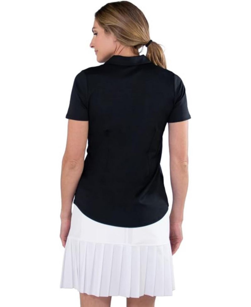 Women's Performance Golf Semi-Fitted Honeycomb-Textured Polo