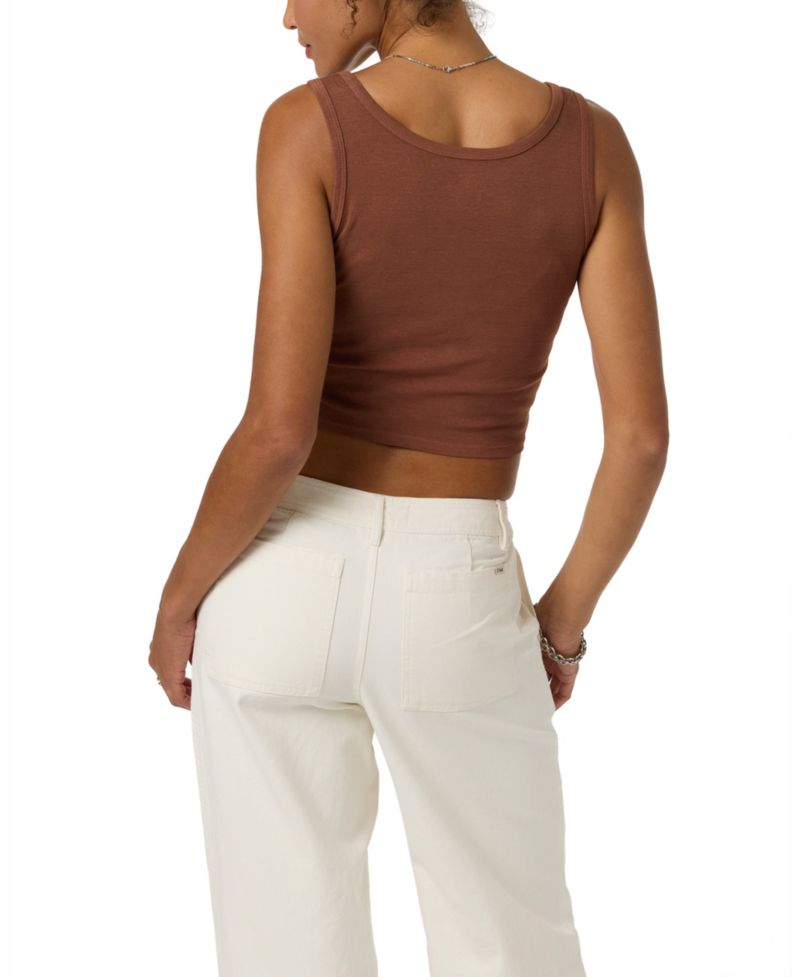 Women's Cotton Motu Scoop Neck Tank Top