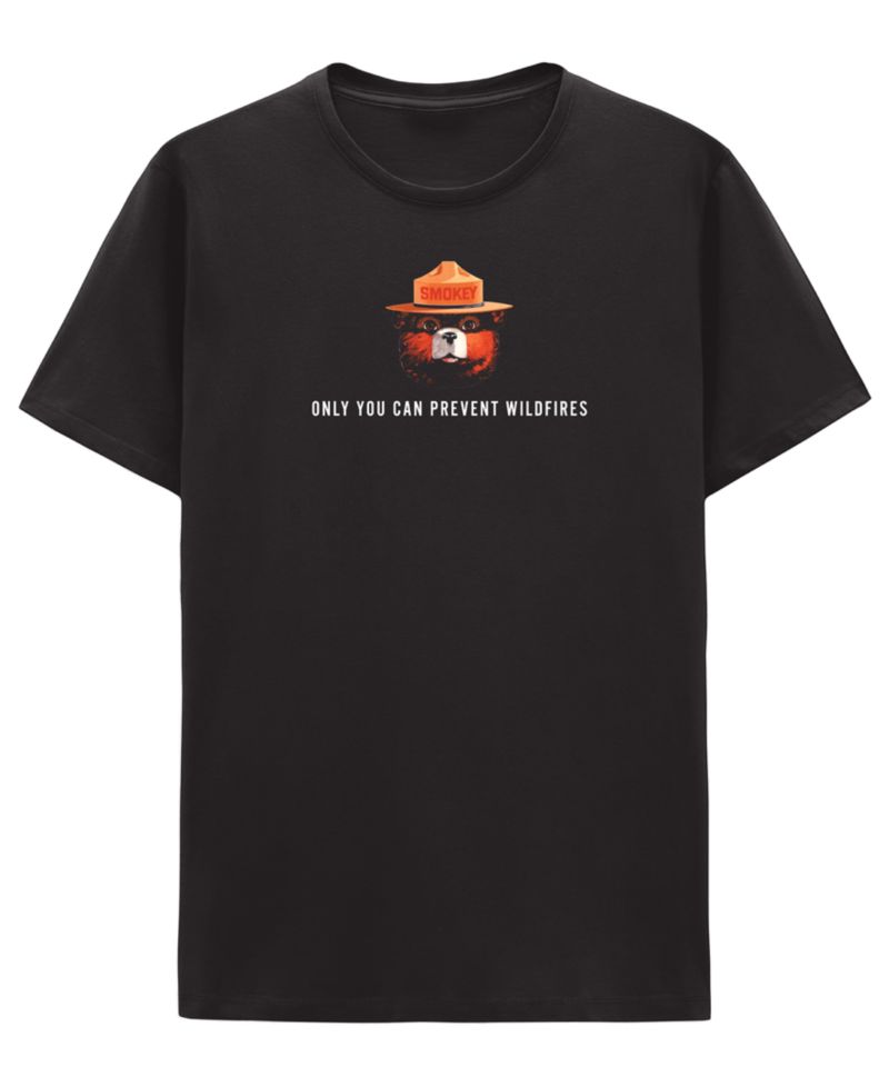 Men's Smokey the Bear Short-Sleeve Crewneck T-Shirt