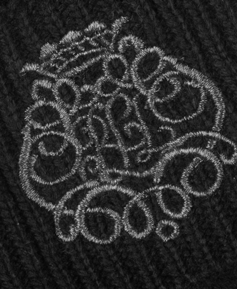 Embroidery Knit Gloves