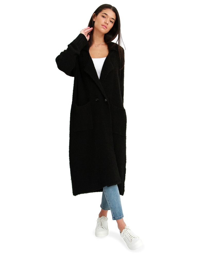 Women's Born To Run Sustainable Sweater Coat