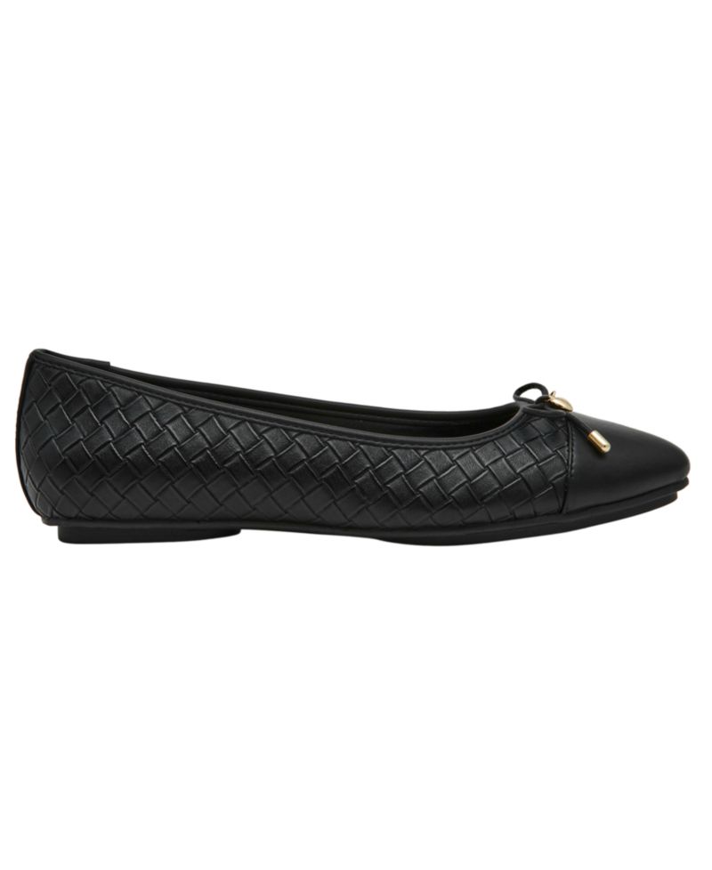Women's Luci Woven Cap Toe Ballet Flats