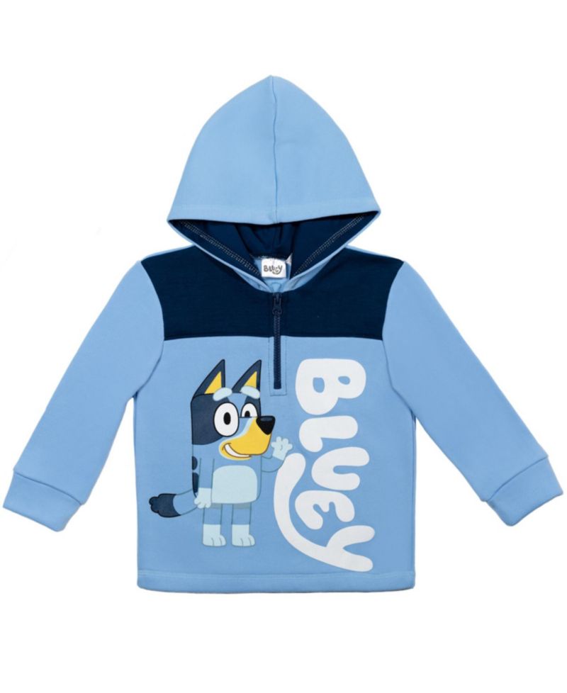 Boys Bingo Fleece Half Zip Hoodie to