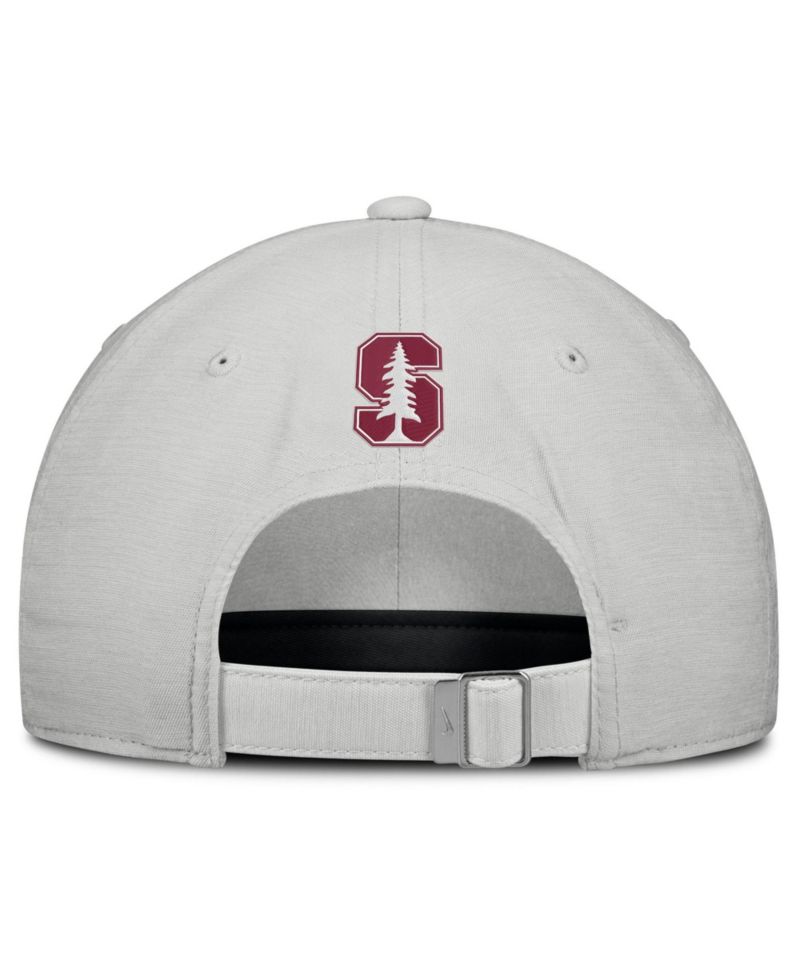 Men's and Women's Gray Stanford Cardinal 2026 On-Field Gameday Club Adjustable Hat