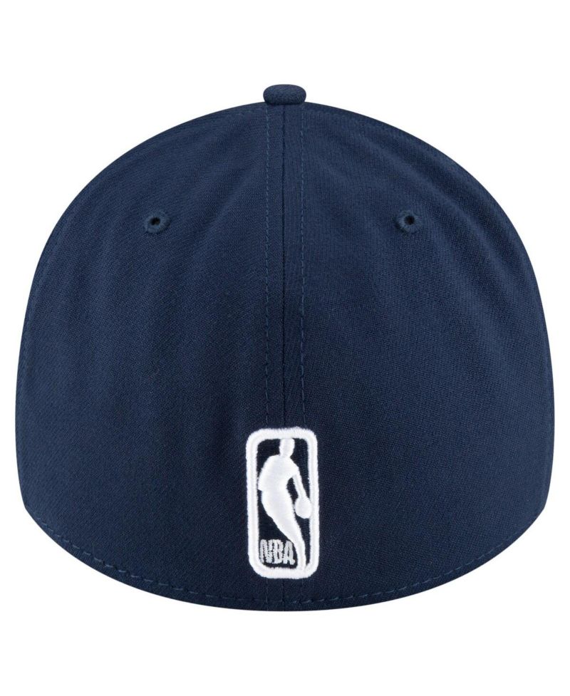 Men's Navy LA Clippers Logo 39THIRTY Flex Hat
