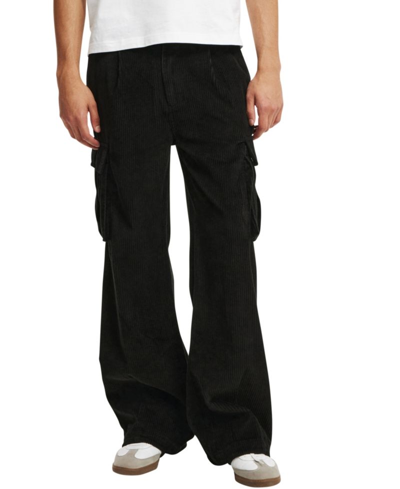 Men's Baggy Pleat Cargo Pant