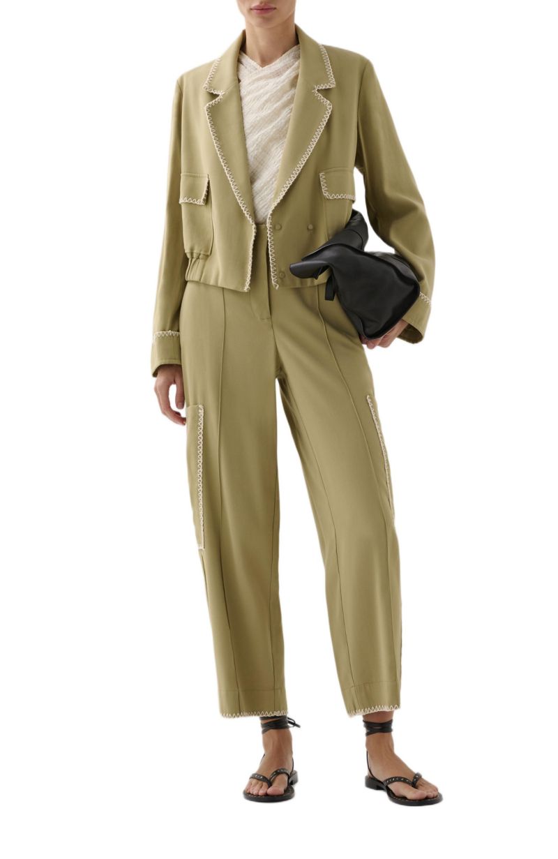 Women's Safari Stitching Blazer