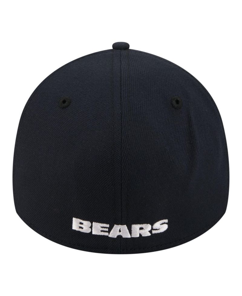 Men's Navy Chicago Bears Core Team 39THIRTY Flex Hat