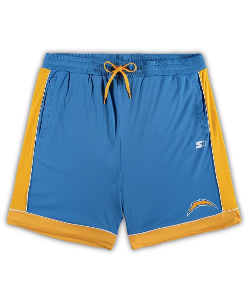 Men's Powder Blue, Gold Los Angeles Chargers Fan Favorite Fashion Shorts