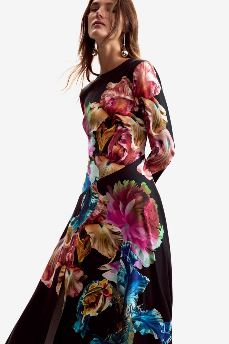 Women's Long-Sleeved M. C. Lacroix Dress