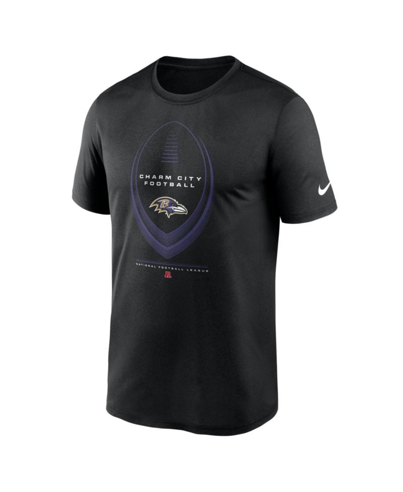 Men's Black Baltimore Ravens Legend Icon Dri-FIT T-Shirt
