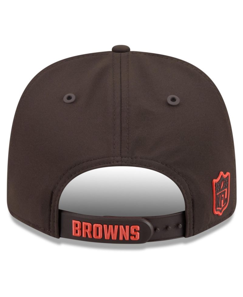 Men's Brown Cleveland Browns 2026 Sideline 9SEVENTY Adjustable Hat