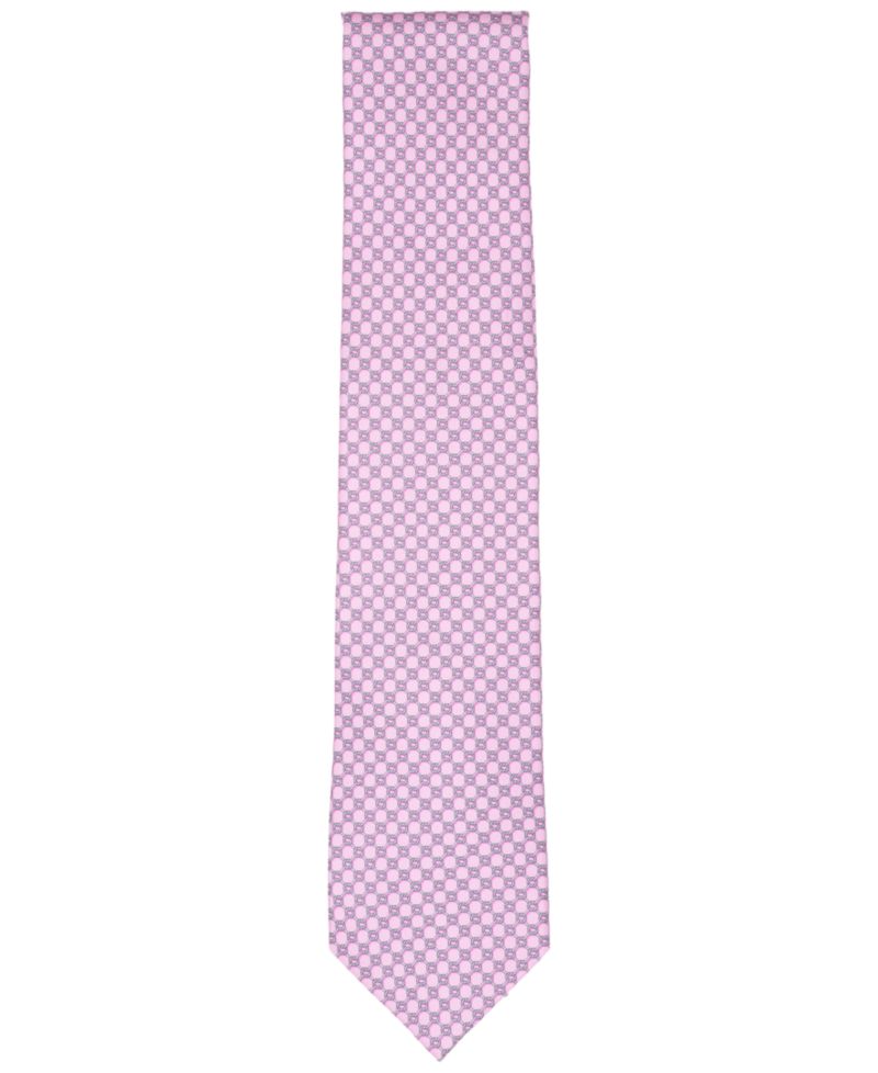 Men's Classic Design Neat Pattern Silk Tie