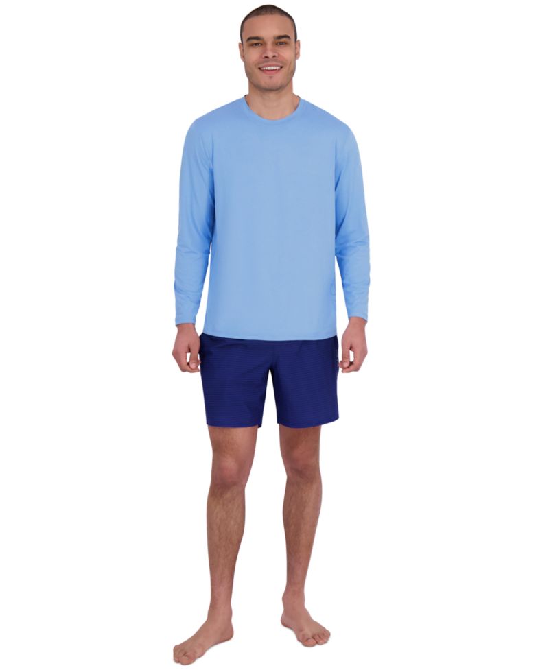 Men's Drop Needle Long-Sleeve Rashguard