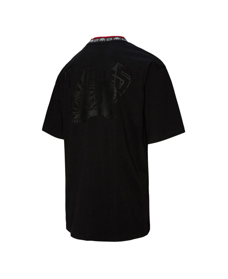 Men's and Women's Black Vancouver Grizzlies Playmaker Logo T-Shirt