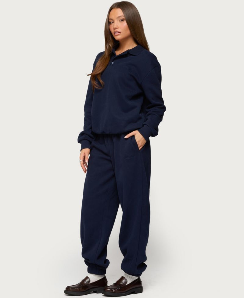 Women's Jayce Oversized Polo Sweatshirt