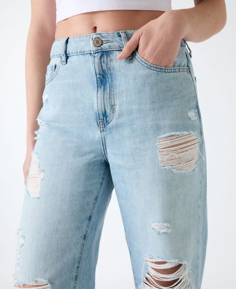 Women's High-Rise Straight-Leg Jeans