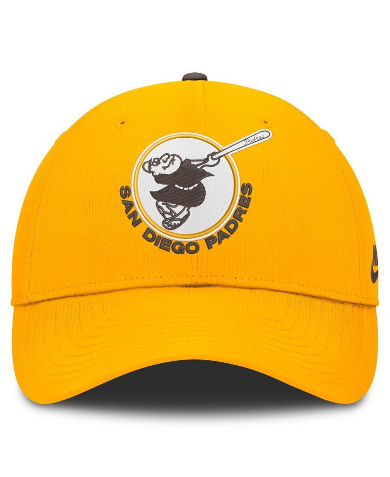 Men's Gold San Diego Padres Cooperstown Club Dri-FIT Adjustable Hat