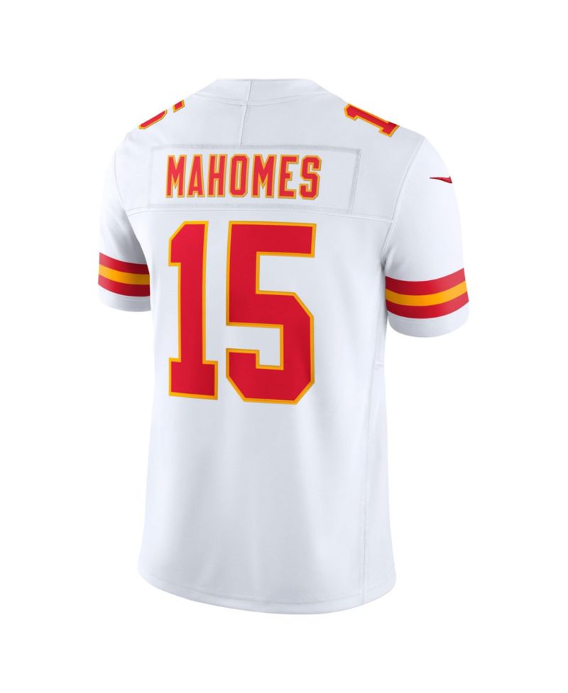 Men's Patrick Mahomes White Kansas City Chiefs Vapor F.U.S.E. Stitched Limited Jersey