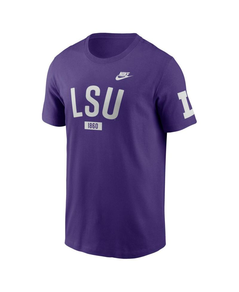 Men's Purple LSU Tigers Legacy Arch T-Shirt