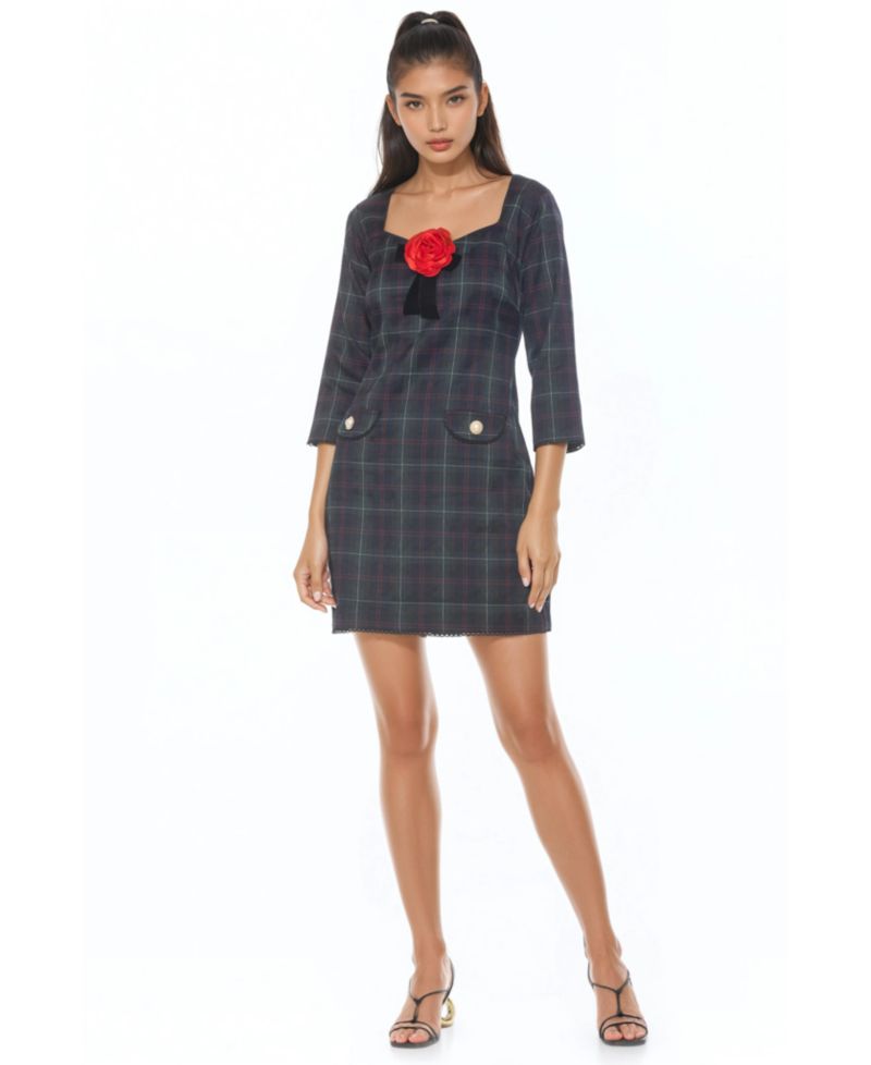 Women's Dianys Plaid Dress