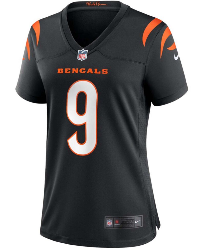 Women's Joe Burrow Black Cincinnati Bengals Game Jersey