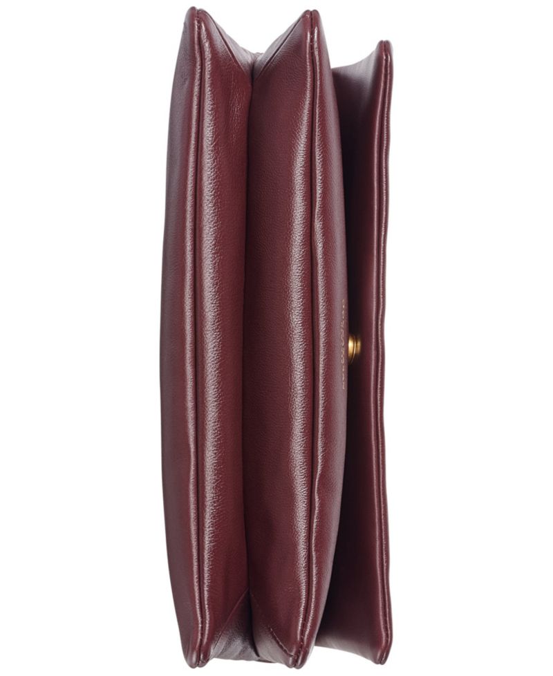 Velvet Flap Shoulder Handbag