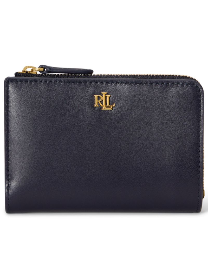 Smooth Leather Small Bifold Wallet