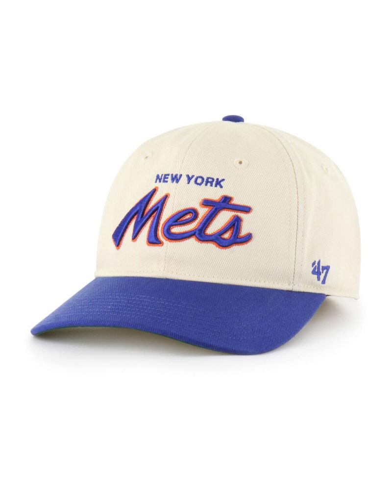 Men's Natural New York Mets Crosstown Franchise Fitted Hat