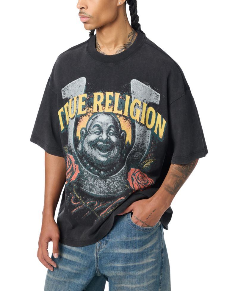 Men's Washed Heavyweight Oversized T-Shirt