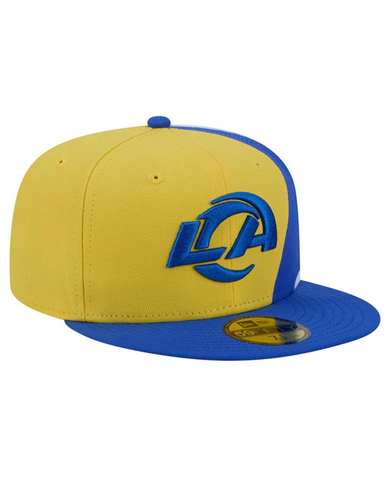 Men's Gold/Royal Los Angeles Rams Shock 59FIFTY Fitted Hat