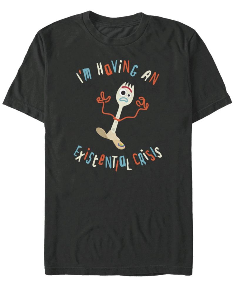 Men's Forky Crisis Short Sleeve Crew T-shirt