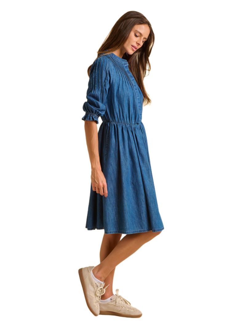 Women's Icylyn 3/4 Sleeve Round Neck Dress