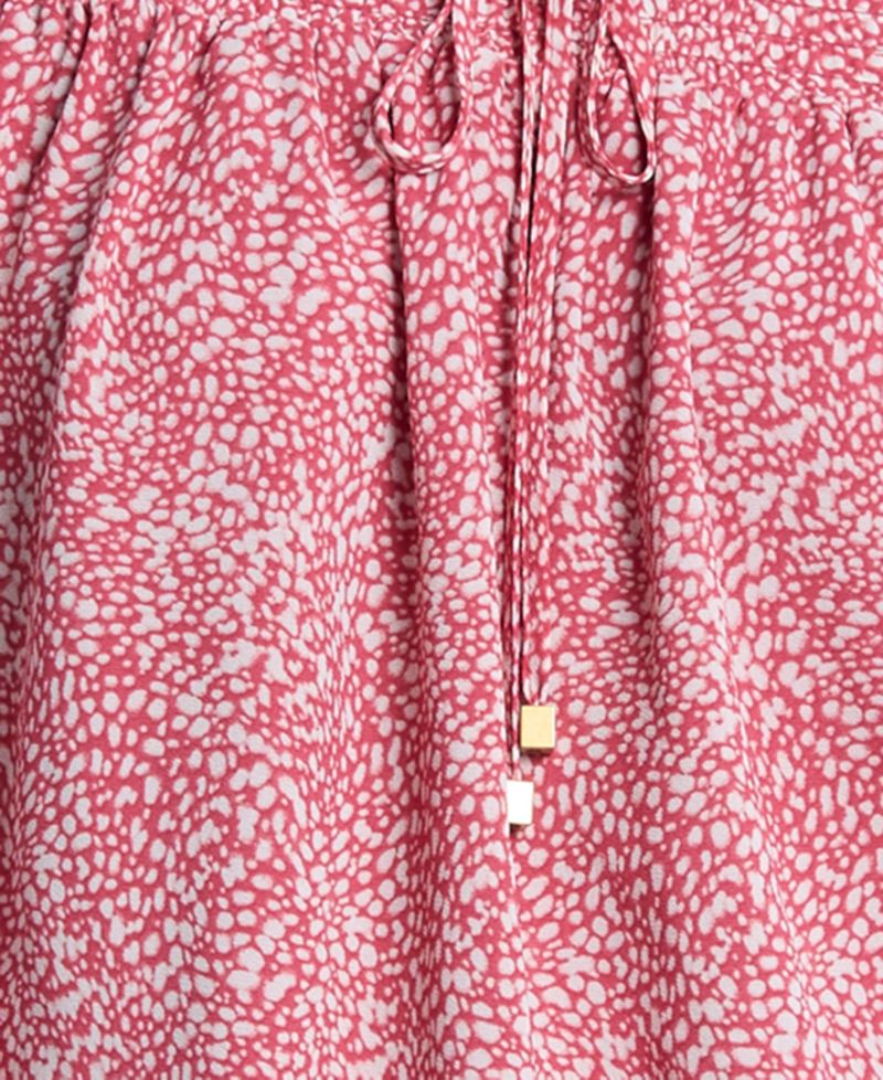 Women's Off-The-Shoulder Printed Top