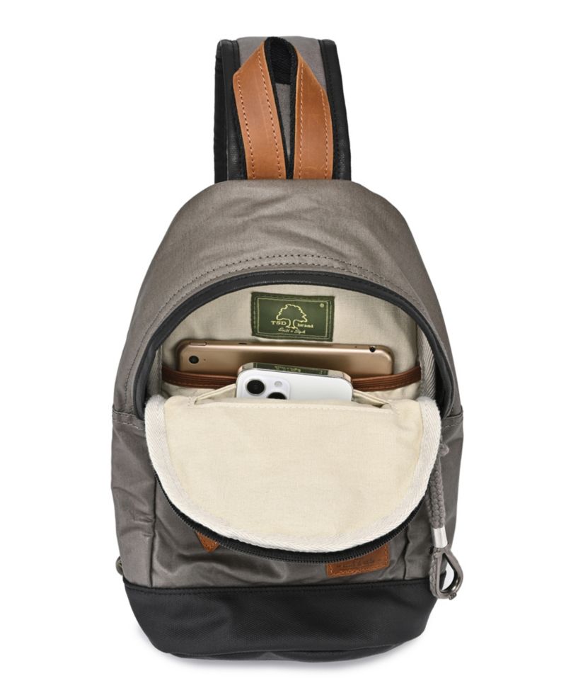 Urban Light Coated Canvas Sling Bag