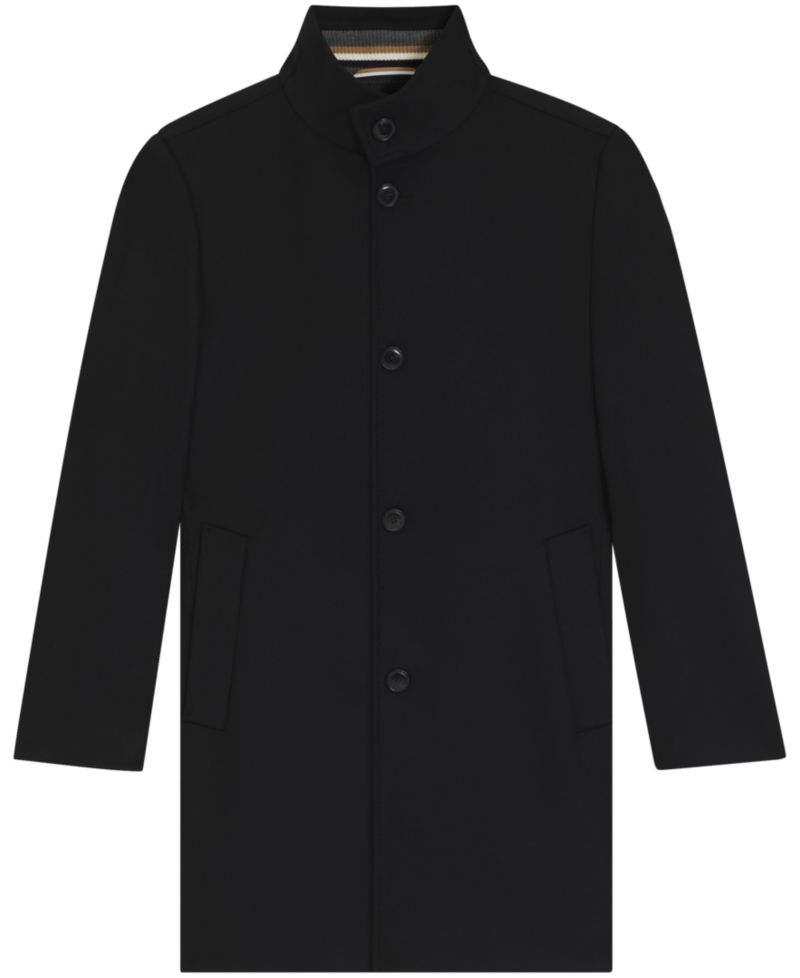 Men's Wool Cashmere Slim-Fit Coat