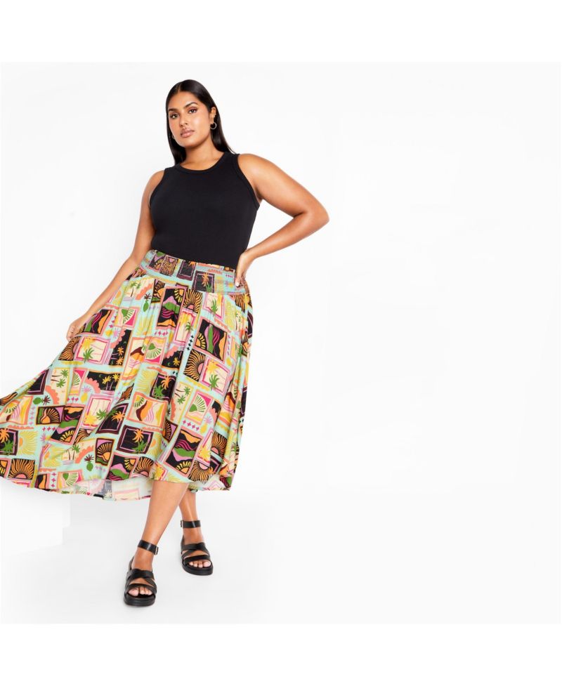 Plus Size Eva Skirt