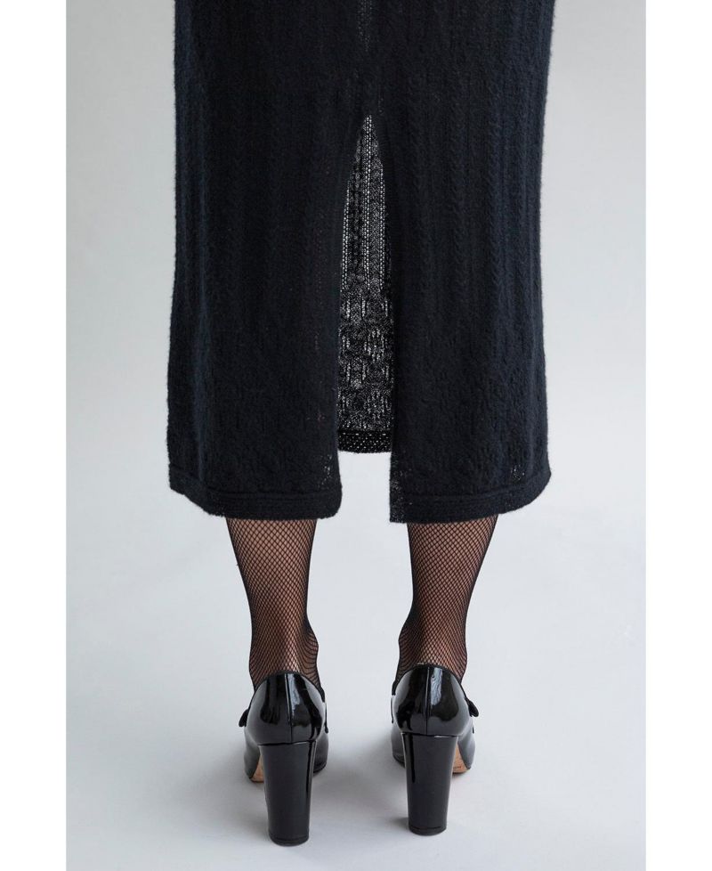 Women's Margot Pointelle Lace Slim Knit Dress