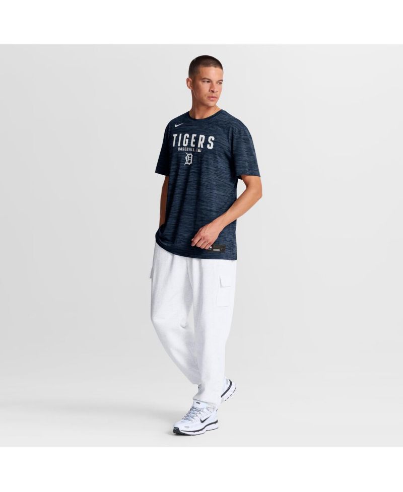Men's Navy Detroit Tigers Authentic Collection Velocity Dri-FIT T-Shirt