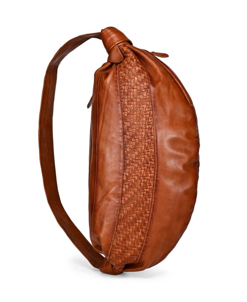Lily Extra-Large Handwoven Convertible Sling Handbag