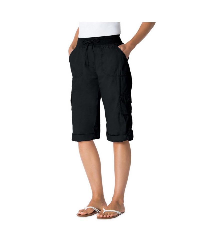 Women's Within Convertible Length Cargo Capri/Bermuda
